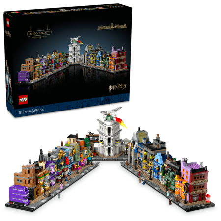  LEGO®  Harry Potter - Magazine vrajitoresti pe Diagon Alley (76444), 2750 piese [0]