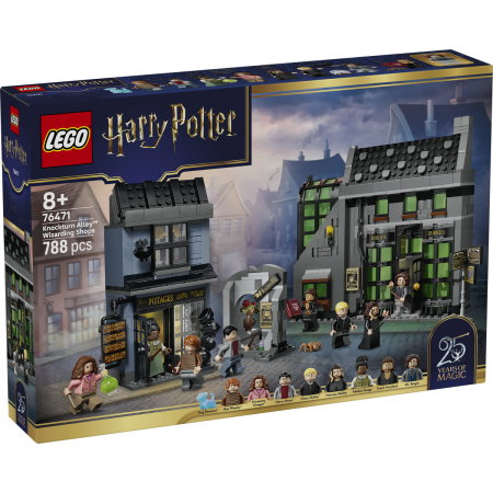 LEGO - LEGO® Harry Potter - Magazinele de vrajitorii de pe Aleea Nocturna (76471), 788 piese