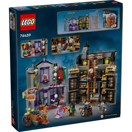  LEGO®  Harry Potter - Ollivander si magazinul de haine al lui Madam Malkin (76439), 744 piese [2]