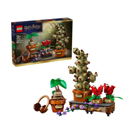 LEGO - LEGO® Harry Potter - Plante pentru ora de ierbologie de la Hogwarts (76474), 817 piese