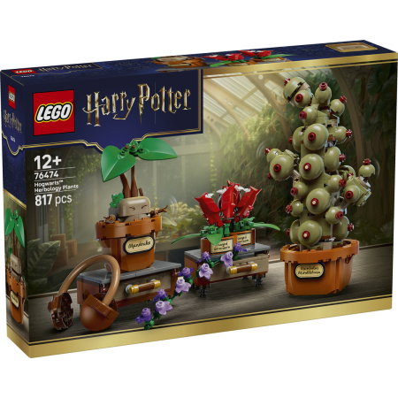 LEGO - LEGO® Harry Potter - Plante pentru ora de ierbologie de la Hogwarts (76474), 817 piese