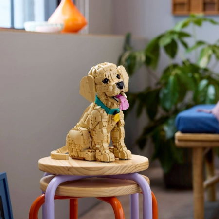 LEGO® Icons (Creator Expert) - Catelus Golden Retriever (11384), 2102 piese [4]