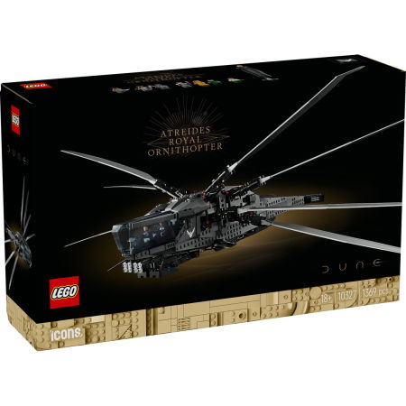 Jucarii copii si jocuri educative -  LEGO®  Icons (Creator Expert) - Dune Atreides Royal Ornithopter (10327), 1369 piese