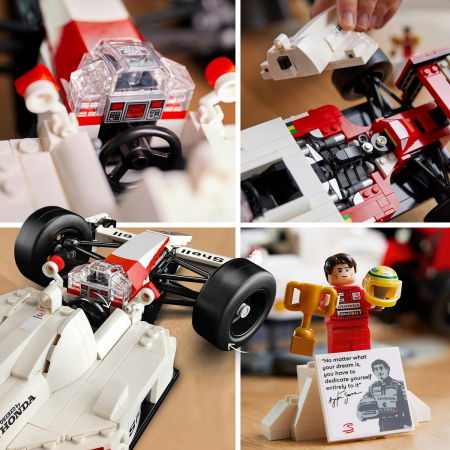  LEGO®  Icons (Creator Expert) - McLaren MP4/4 si Ayrton Senna (10330), 693 piese [9]
