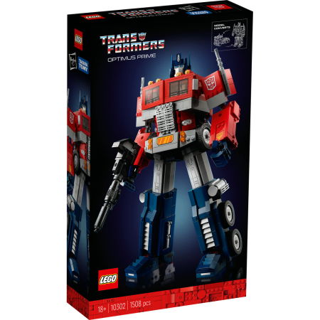 Jucarii copii si jocuri educative -  LEGO®  Icons (Creator Expert) - Transformers: Optimus Prime (10302), 1508 piese