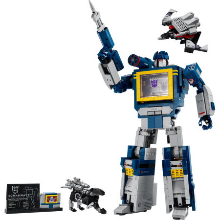 LEGO®  Icons (Creator Expert) - Transformers: Soundwave (10358), 1505 piese [8]