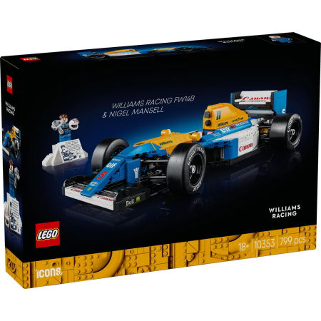 Jucarii copii si jocuri educative -  LEGO®  Icons (Creator Expert) - Williams Racing FW14B si Nigel Mansell (10353), 799 piese
