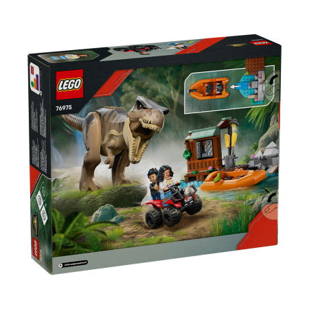 LEGO® Jurassic World - Evadare pe rau din calea unui T. rex (76975), 199 piese [2]