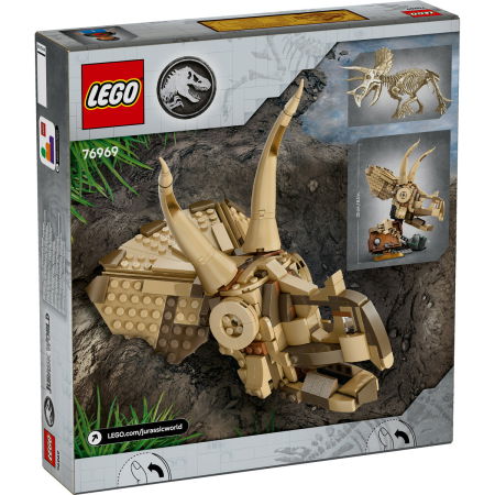  LEGO®  Jurassic World - Fosile de dinozaur: craniu de Triceratops (76969), 468 piese [2]