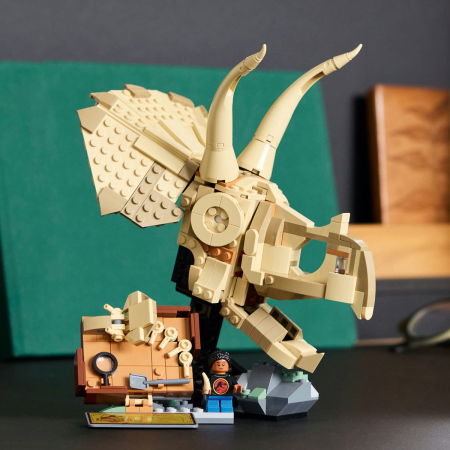  LEGO®  Jurassic World - Fosile de dinozaur: craniu de Triceratops (76969), 468 piese [7]