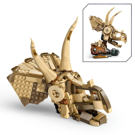  LEGO®  Jurassic World - Fosile de dinozaur: craniu de Triceratops (76969), 468 piese [4]