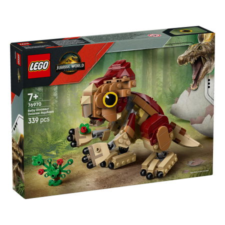 LEGO - LEGO® Jurassic World -  Puiul de dinozaur Dolores: Aquilops (76970), 339 piese