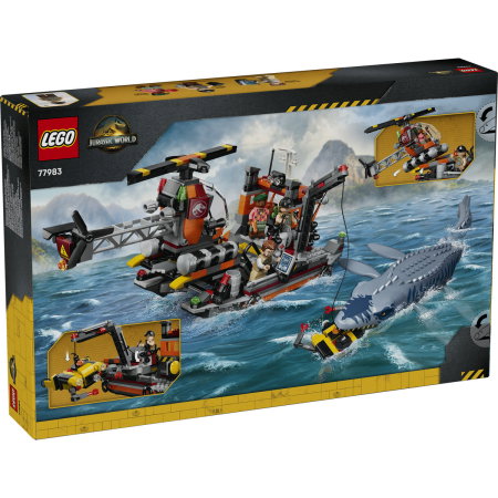 LEGO® Jurassic World - Un Mosasaurus ataca o barca (77983), 703 piese [2]