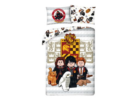 LEGO® Lenjerie de pat LEGO Harry Potter (LEG-1101) Perne si saltele bebelusi - LEGO® Lenjerie de pat LEGO Harry Potter (LEG-1101)