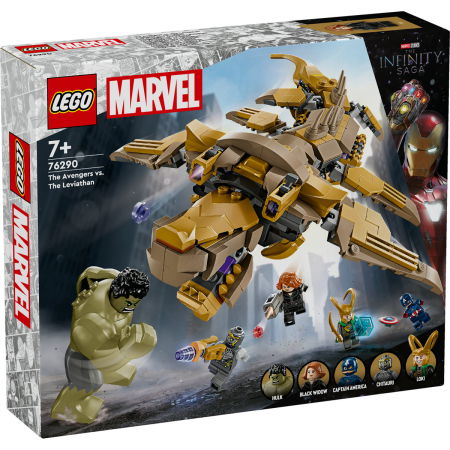 Jucarii copii si jocuri educative -  LEGO®  Marvel Super Heroes - Avengers vs. Leviathan (76290), 347 piese