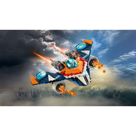  LEGO®  Marvel Super Heroes - Avionul de lupta al lui Rocket vs Ronan (76278), 290 piese [7]