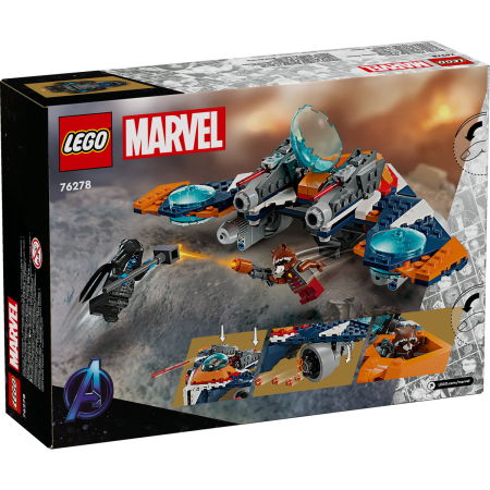  LEGO®  Marvel Super Heroes - Avionul de lupta al lui Rocket vs Ronan (76278), 290 piese [2]