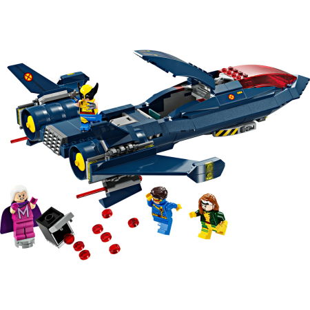  LEGO®  Marvel Super Heroes - Avionul X-Jet al X-Men (76281), 359 piese [6]