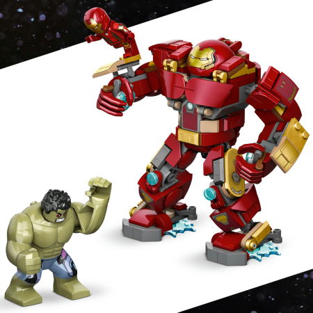 LEGO® Marvel Super Heroes - Batalie memorabila: Hulkbuster vs Hulk (76343), 413 piese [4]