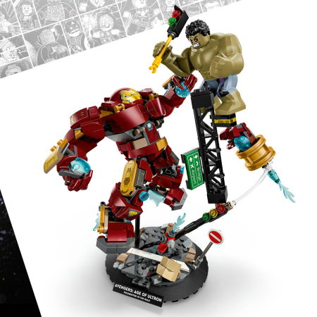LEGO® Marvel Super Heroes - Batalie memorabila: Hulkbuster vs Hulk (76343), 413 piese [5]
