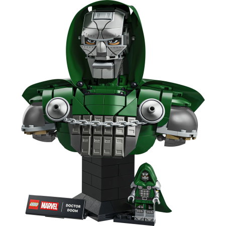 LEGO - LEGO® Marvel Super Heroes -  Bustul Doctorului Doom (76345), 379 piese