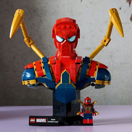 LEGO®  Marvel Super Heroes - Bustul lui Iron Spider-Man (76326), 379 piese [5]