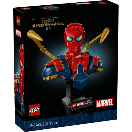 LEGO®  Marvel Super Heroes - Bustul lui Iron Spider-Man (76326), 379 piese [1]