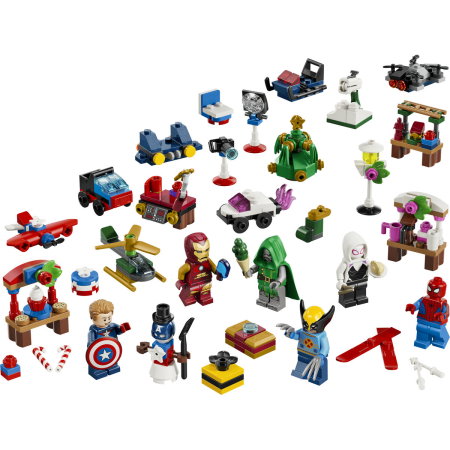 LEGO - LEGO® Marvel Super Heroes - Calendar de advent 2026 (76340), 317 piese