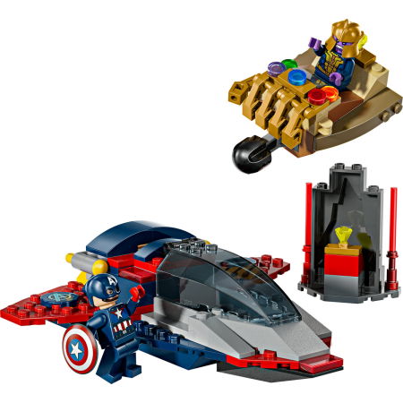 LEGO®  Marvel Super Heroes - Capitanul America vs Thanos (76319), 107 piese [6]