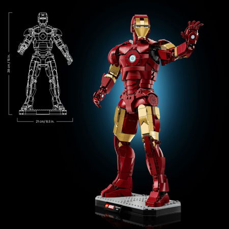 LEGO® Marvel Super Heroes - Editia de colectie Iron Man Mark 3 (76344), 1297 piese [8]