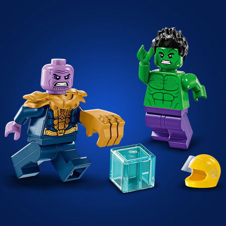 LEGO® Marvel Super Heroes - Hulk in vehicul de teren contra lui Thanos (76312), 229 piese [8]