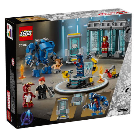  LEGO®  Marvel Super Heroes - Laboratorul lui Iron Man: Sala armurilor (76315), 384 piese [2]