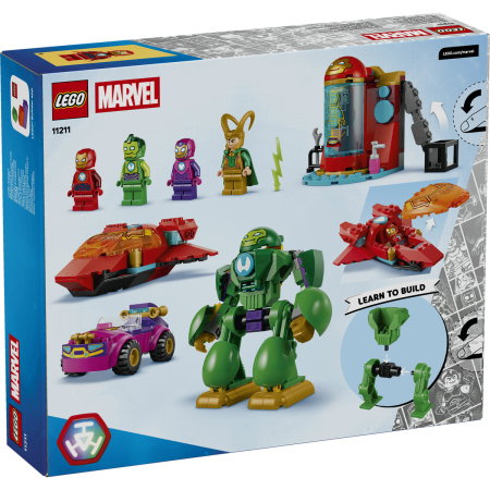 LEGO® Marvel Super Heroes - Loki vs Echipa lui Iron Man (11211), 204 piese [2]