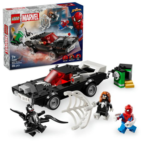 Jucarii copii si jocuri educative -  LEGO®  Marvel Super Heroes - Omul Paianjen vs. Masina fortoasa a lui Venom (76309), 254 piese