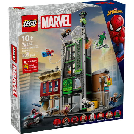 LEGO®  Marvel Super Heroes - Omul-Paianjen vs Oscorp (76324), 808 piese [1]