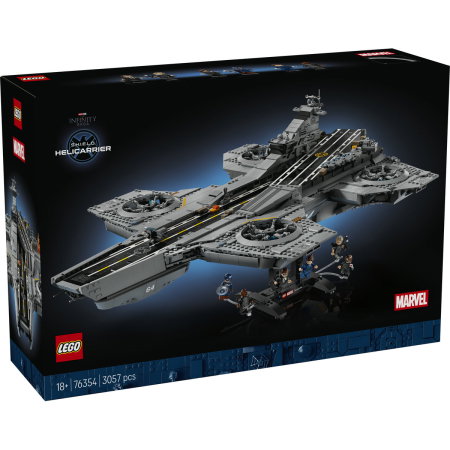 Jucarii copii si jocuri educative - LEGO® Marvel Super Heroes - Portelicopter S.H.I.E.L.D. (76354), 3057 piese