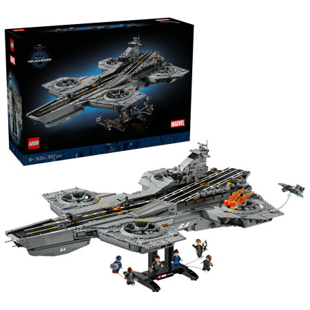 Jucarii copii si jocuri educative - LEGO® Marvel Super Heroes - Portelicopter S.H.I.E.L.D. (76354), 3057 piese