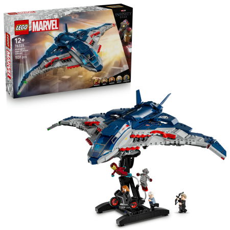 Jucarii copii si jocuri educative - LEGO®  Marvel Super Heroes - Quinjet din Razbunatorii: Sub semnul lui Ultron (76325), 1131 piesa