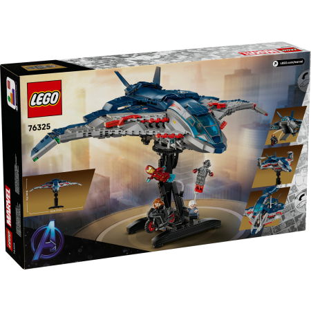 LEGO® Marvel Super Heroes - Quinjet din Razbunatorii: Sub semnul lui Ultron (76325), 1131 piesa [2]