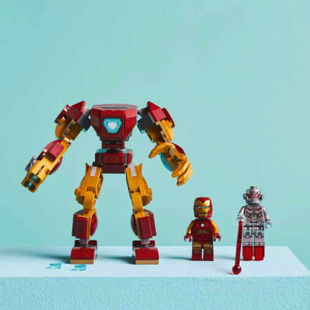  LEGO®  Marvel Super Heroes - Robotul Iron Man vs. Ultron (76307), 101 piesa  [5]