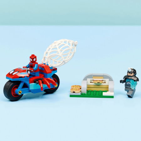 LEGO® Marvel Super Heroes - Spidey pe motocicleta vs Rhino (11206), 61 piese [7]