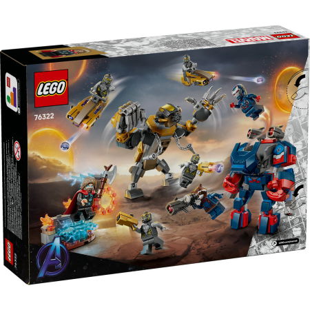 LEGO®  Marvel Super Heroes - Thor vs Chitauri din Razbunatorii: Sfarsitul jocului (76322), 373 piese [2]
