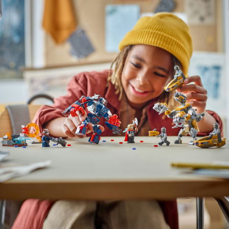 LEGO®  Marvel Super Heroes - Thor vs Chitauri din Razbunatorii: Sfarsitul jocului (76322), 373 piese [4]