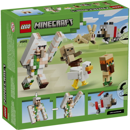 LEGO® Minecraft - Atac in desert cu un jocheu de gaini (21592), 428 piese [2]