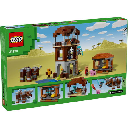  LEGO®  Minecraft - Avanpostul Jefuitorului si Distrugator (21278), 665 piese [2]