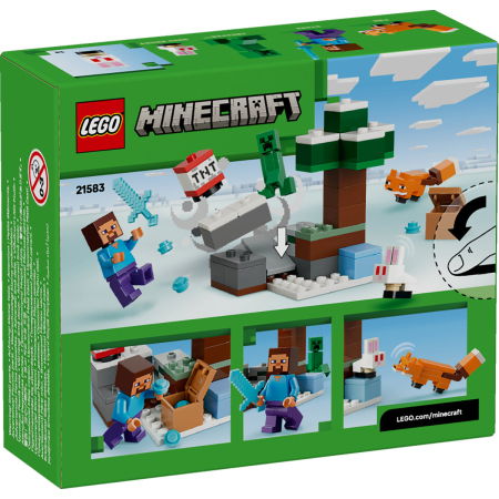 LEGO® Minecraft -  Aventura din Taiga a lui Steve (21583), 79 piese [2]