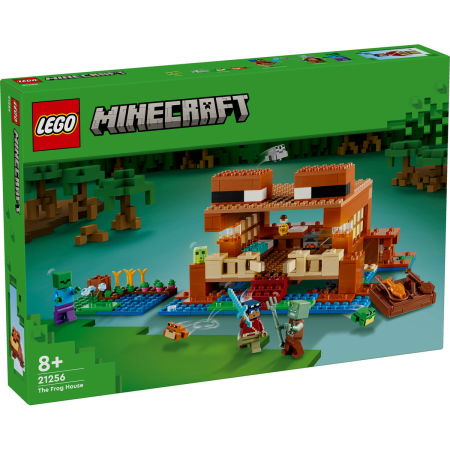 Jucarii copii si jocuri educative -  LEGO®  Minecraft - Casa-broasca (21256), 400 piese
