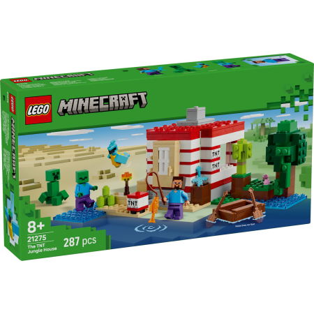 LEGO - LEGO® Minecraft -  Casa TNT din jungla (21275), 287 piese