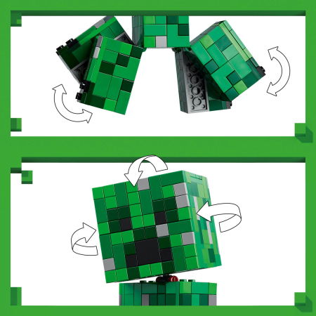 LEGO®  Minecraft - Creeper (21276), 665 piese [6]