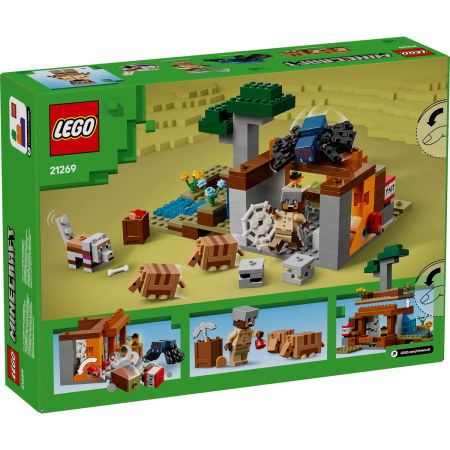 LEGO® Minecraft - Expeditia de minerit cu Tatu (21269), 247 piese [2]